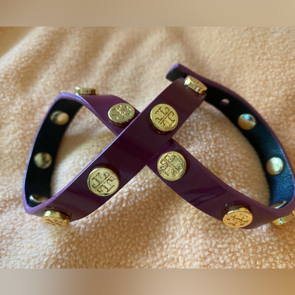 Tory Burch Double Wrap Stud Bracelet
